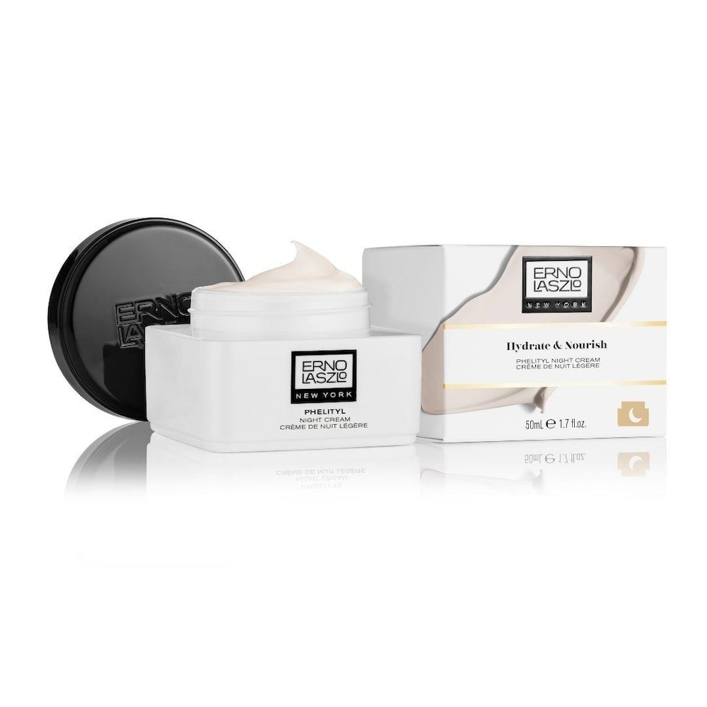 Erno Laszlo Erno Laszlo Phelityl Night Cream Nawilżający lekki krem na noc z krzemem 50 ml