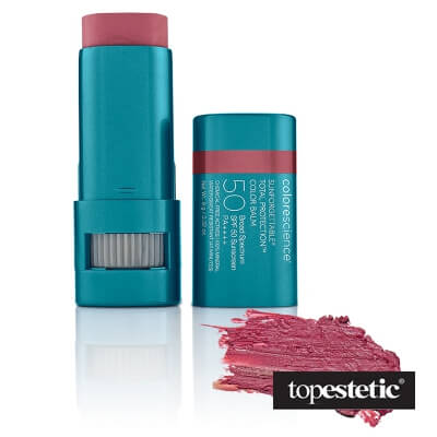 Colorescience Colorescience Sunforgettable Total Protection Color Balm Balsam do ust oraz policzków SPF50 (kolor Berry) 9 g