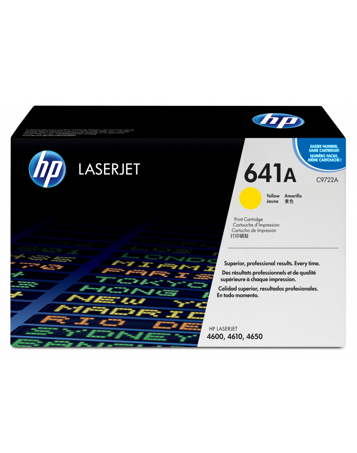 Toner HP LJ 4600A Yellow