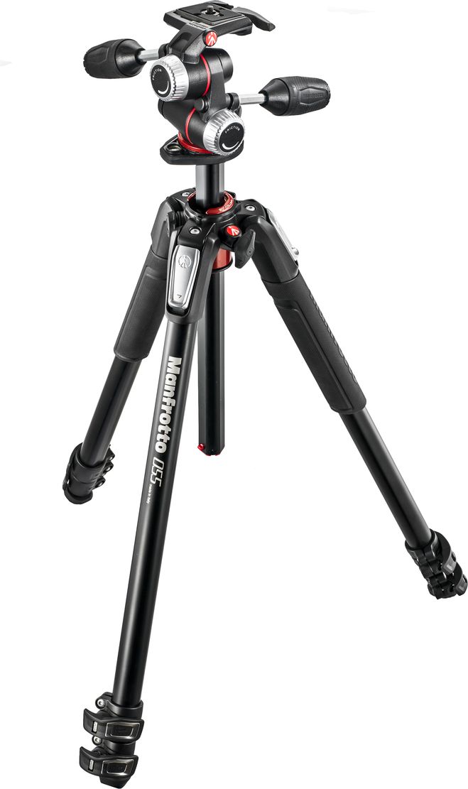 Statyw Manfrotto 055 Alu 3.section Tripod-Kit MF-055XPRO3-3W