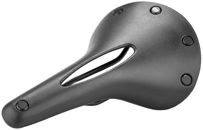 Brooks Cambium C17 Carved All Weather Siodełko, black 2020 Siodełka trekkingowe i ATB 80400055