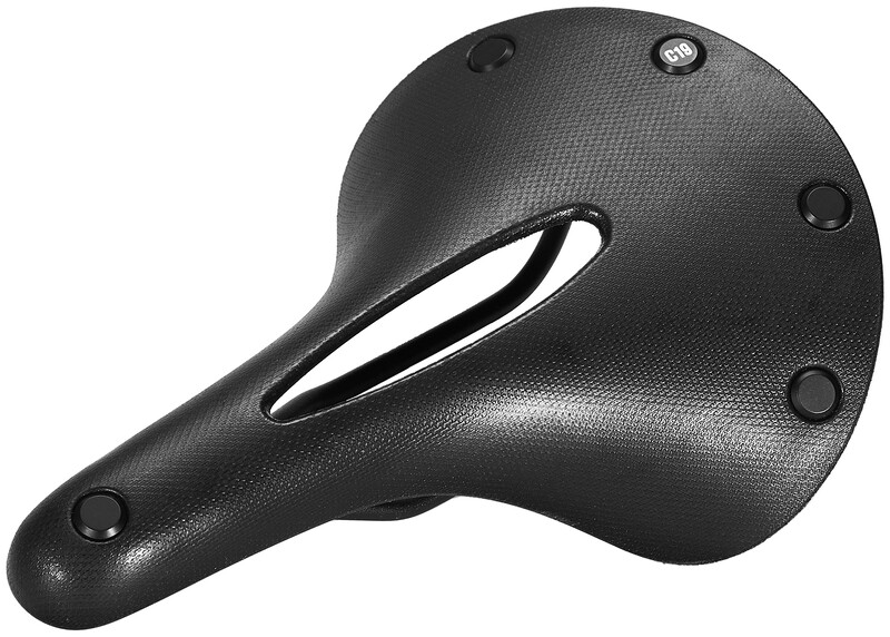 Brooks Cambium C19 Carved All Weather Siodełko, black 2021 Siodełka miejskie i komfortowe 80401055