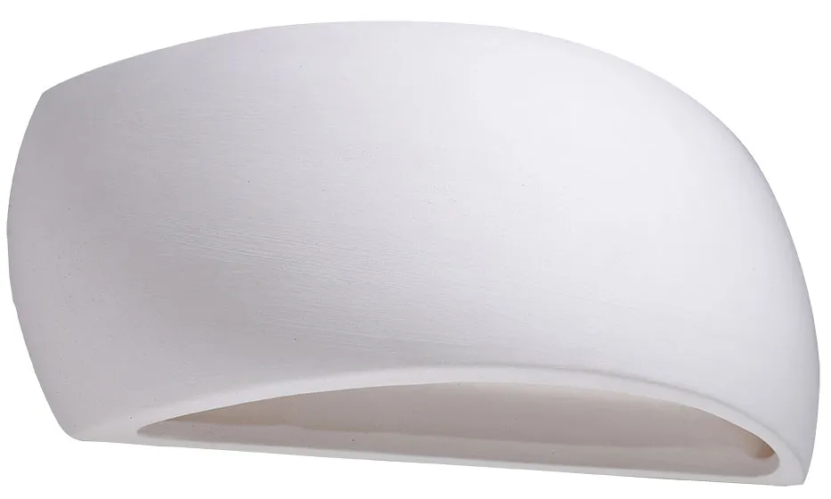 Biały ceramiczny kinkiet ścienny - EX716 N1-W43