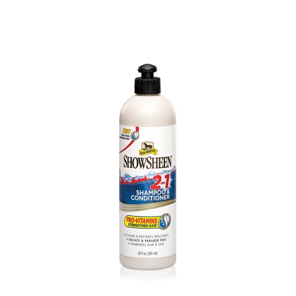 ABSORBINE Szampon z odżywką dla koni ShowSheen 2-In-1 Shampoo & Conditioner 591ml