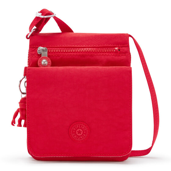Kipling Basic New Eldorado Torba z paskiem na ramie 15 cm red rouge KI7291Z-33