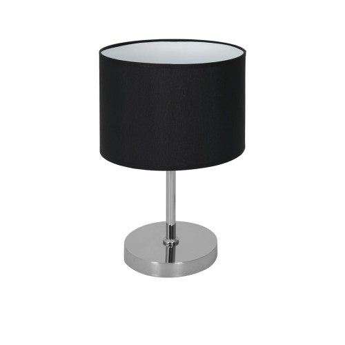 Milagro Lampka stołowa CASINO BLACK/CHROME 1xE27 ML6381