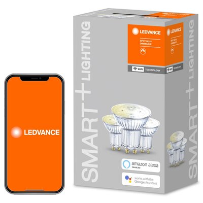 LEDVANCE ZESTAW 3x LED Żarówka ściemnialna SMART+ GU10/5W/230V 2700K -
