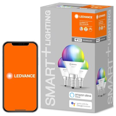 LEDVANCE SET 3x LED RGBW Ściemniana żarówka SMART+ E14/5W/230V 2700K-6500K -