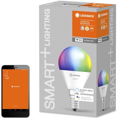 LEDVANCE LED RGBW Żarówka ściemnialna SMART+ E14/5W/230V 2700K-6500K -
