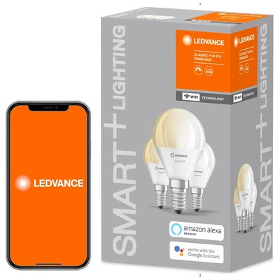 LEDVANCE ZESTAW 3x LED Żarówka ściemnialna SMART+ E14/5W/230V 2700K -