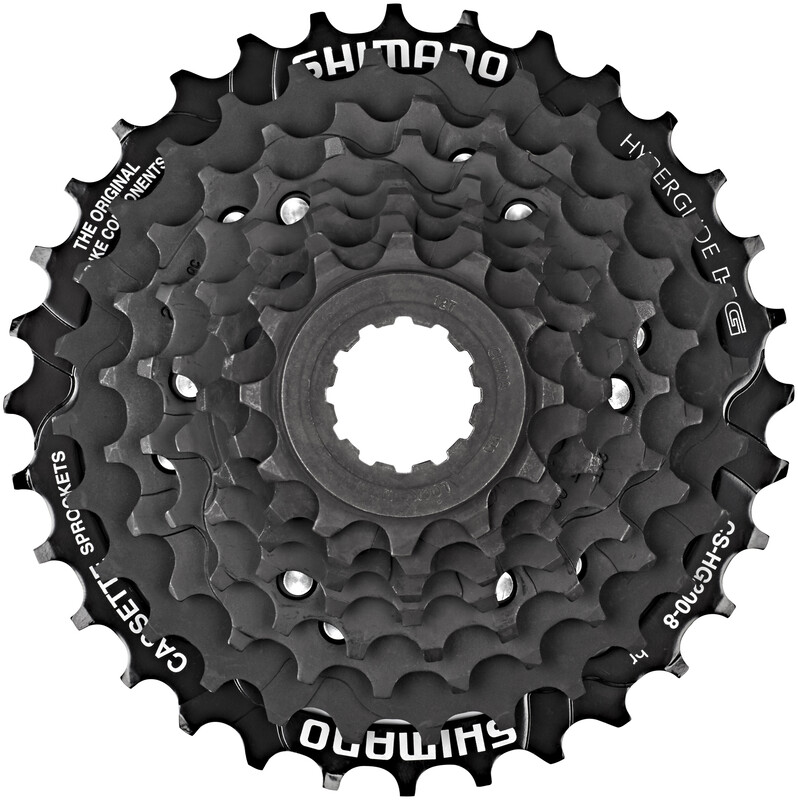 Shimano Shimano CS-HG200 Kaseta rowerowa 8-rz., black 12-32T 2020 Kasety E-CSHG2008232T