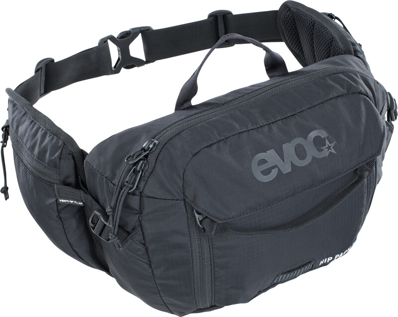 Evoc Hip Pack 3l + Bukłak 1,5l, black 2020 Plecaki z bukłakiem 102506100