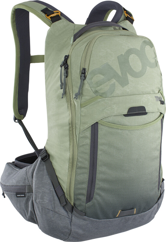 Evoc Trail Pro 16 Protector Backpack, light olive/carbon grey L/XL 2021 Plecaki rowerowe 100118327-L/XL