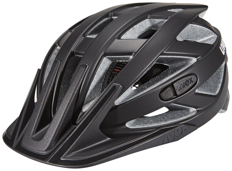 UVEX Uvex I-Vo Cc 4104230817 Kask Rowerowy, Czarny (Black Mat), Obwód Głowy 5660 Cm (4104230817_0817_56-60)