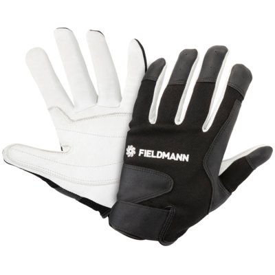 Fieldmann Rękawice ogrodowe FZO 7010 Czarno-biały rozmiar XL)