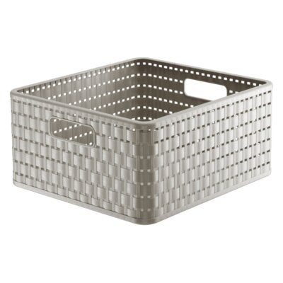 Rotho Koszyk do przechowywania kwadratowy 14 L COUNTRY cappuccino 1116807422