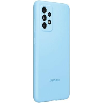 Samsung Etui Silicone Cover Galaxy A72, niebieskie 8806090876301