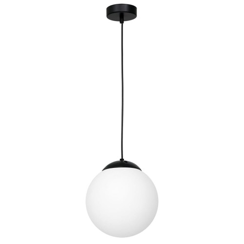 Milagro LAMPA wisząca LIMA MLP6522 loftowa OPRAWA szklany ZWIS kula ball biała MLP6522