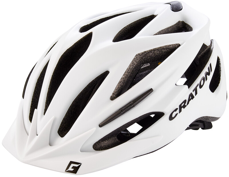 Cratoni Pacer kask rowerowy, w różnych kolorach, biały 113003C3