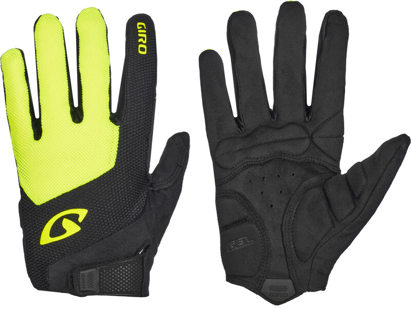 Giro Bravo Gel LF Rękawiczki, highlight yellow XL 2020 Rękawiczki MTB 230100-009