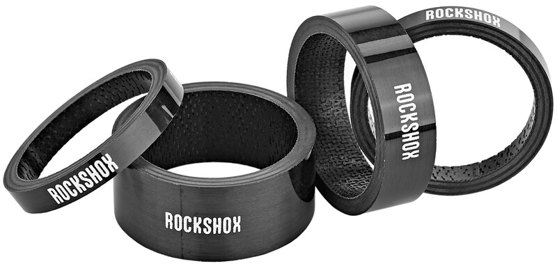 RockShox RockShox Zestaw pierścieni dystansowych do łożyska sterowego 5+10+15mm  2021 Kapsle, podkładki i małe części 2051999900