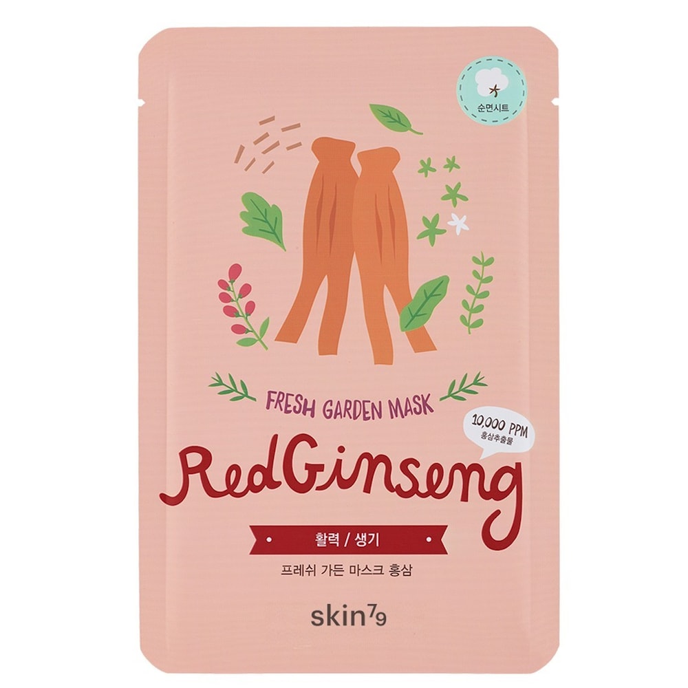 SKIN79 Fresh Garden - Maska do twarzy Red Ginseng 23g