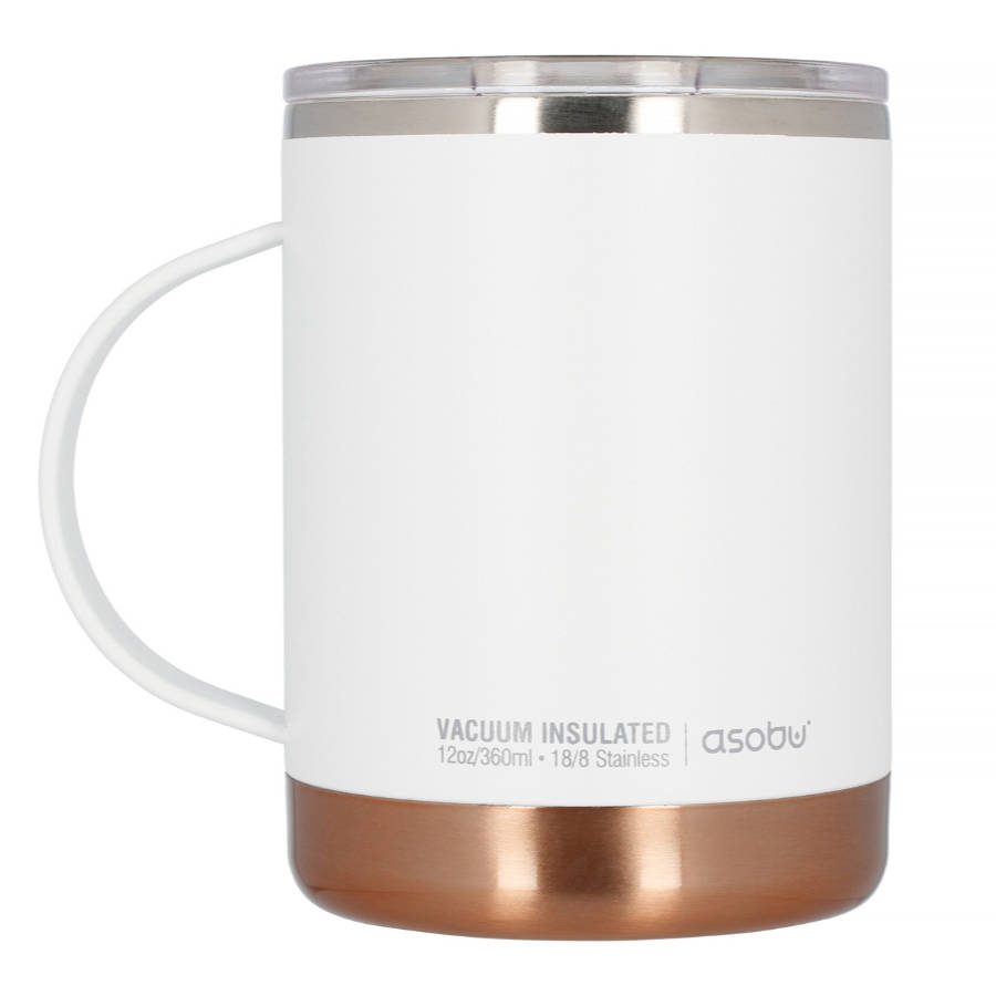 Kubek termiczny ASOBU Ultimate Coffee Mug White 360ml