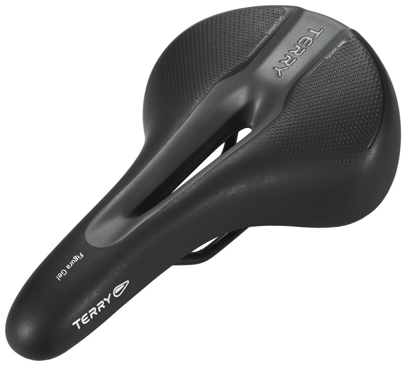 Selle Royal Terry Figura Gel MTB Fitness damski męski Standard Max Trekking, 423006, czarny, jeden rozmiar 42300632