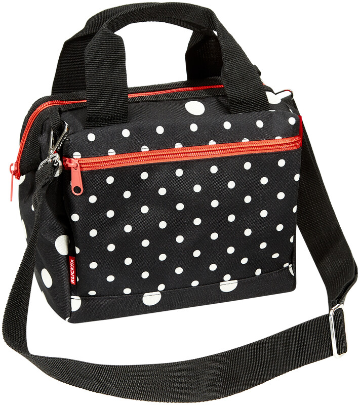 KlickFix KlickFix Roomy Handlebar Bag, czarny  2021 Torby na kierownicę 0372MID