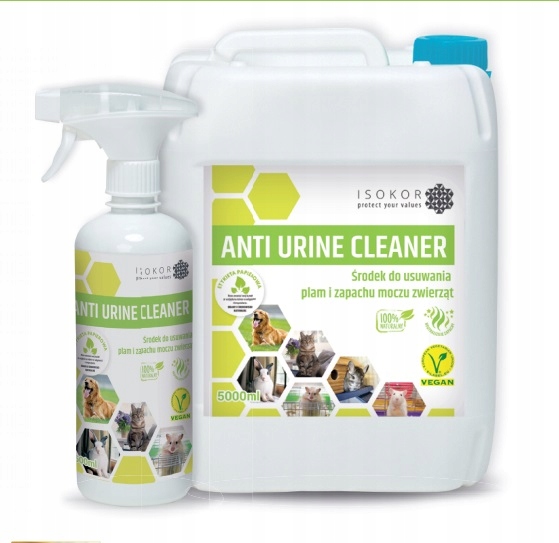 Isokor Anti Urine Płyn usuwania zapachu moczu 0,5l