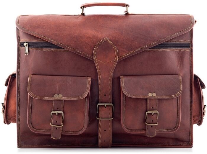 Torba skórzana vintage męska Outlander BH71
