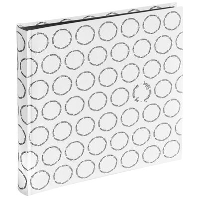 Hama Ivy white Jumbo-Album 30x30 80 black Pages 3833 3833