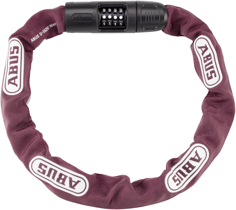 Abus 8808C Chain Lock, czerwony 85cm 2022 Zabezpieczenia rowerowe