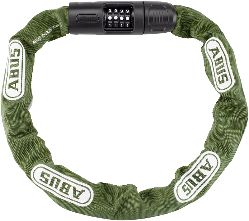 Abus 8808C Chain Lock, zielony 85cm 2022 Zabezpieczenia rowerowe
