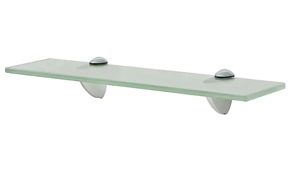 Mleczna wąska półka szklana 40x10 E0-B35