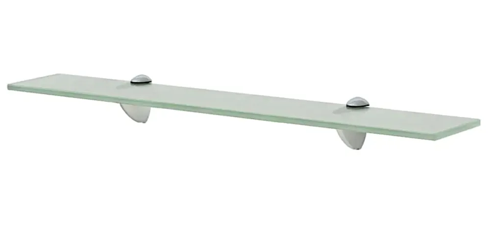 Mleczna podwieszana półka szklana 60x10 S6-C76
