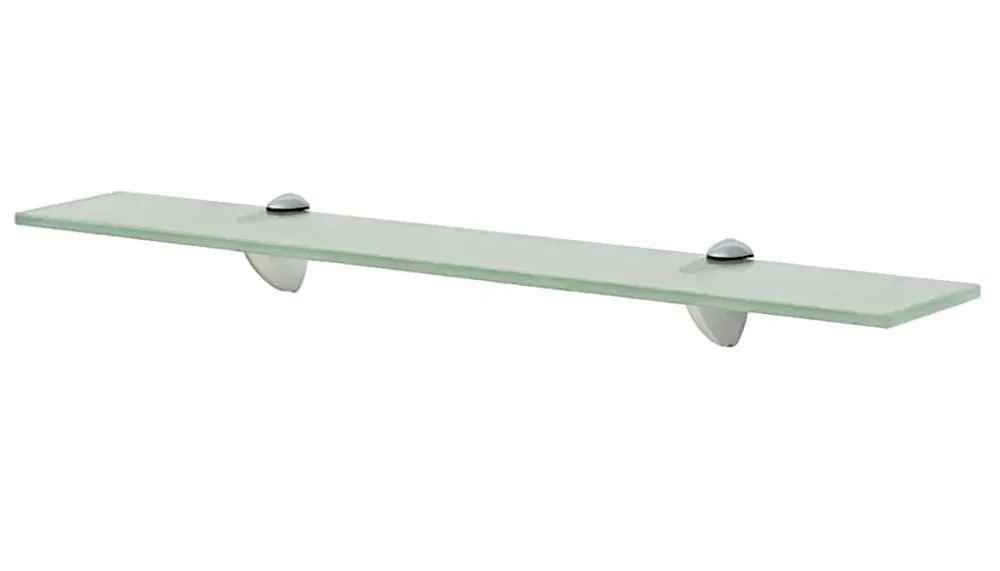 Mleczna szklana półka do łazienki 60x20 R1-N34