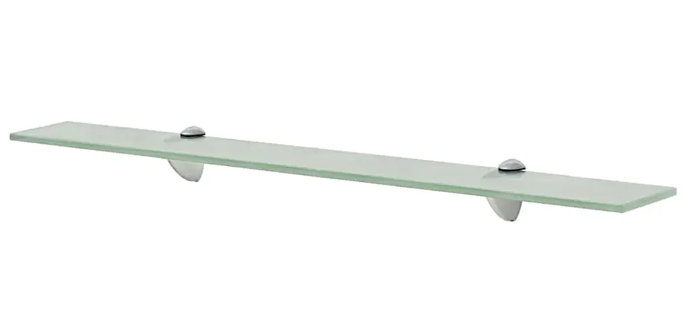 Mleczna prosta półka szklana 70x20 S3-C76