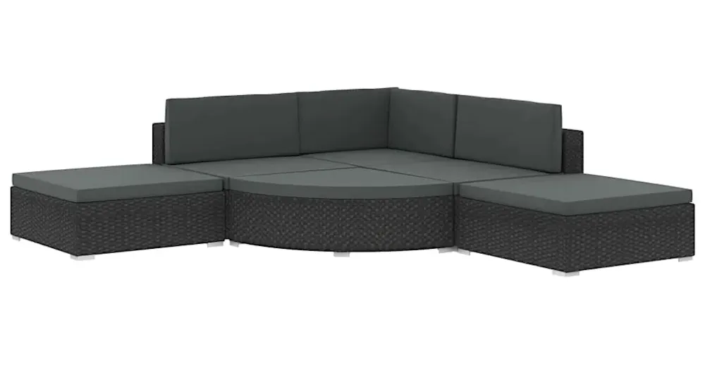 6-częściowy zestaw sof do ogrodu B4-M97