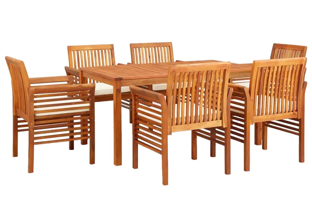 7-częściowu zestaw obiadowy do ogrodu W6-R57