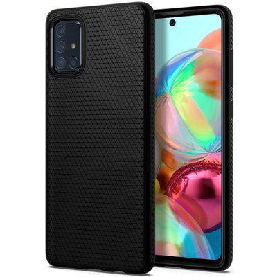 Spigen Etui Liquid Air Galaxy A71 matowe czarne