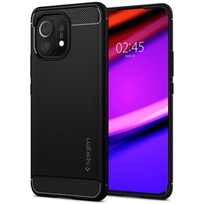 Spigen RUGGED ARMOR XIAOMI MI 11 MATTE BLACK ACS02738
