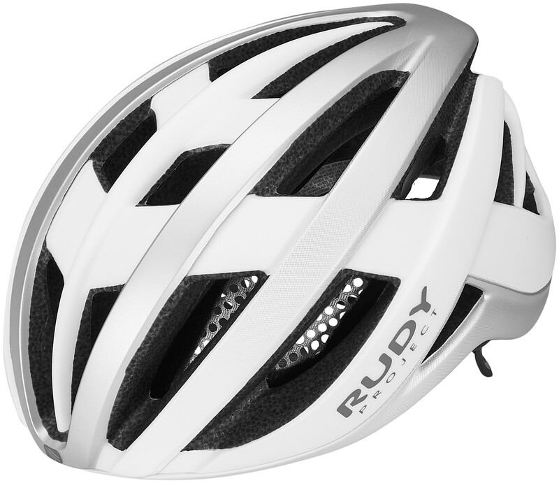 RUDY Project Project Venger Road Kask, white/silver matte S | 51-55cm 2021 Kaski szosowe HL660100