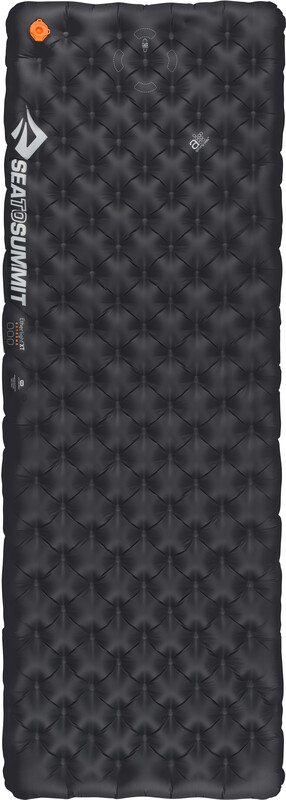 SEA TO SUMMIT Ether Light XT Extreme Mat Rectangular Regular Wide, black/orange 2021