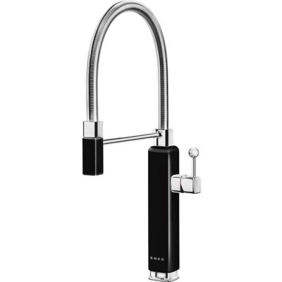 Smeg Bateria MDF50BL czarny | seria 50'S STYLE MDF50BL