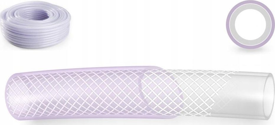 Polix wąż ogólnego stosowania zbrojony FI = 8,0mm x 50m P4509000085024P