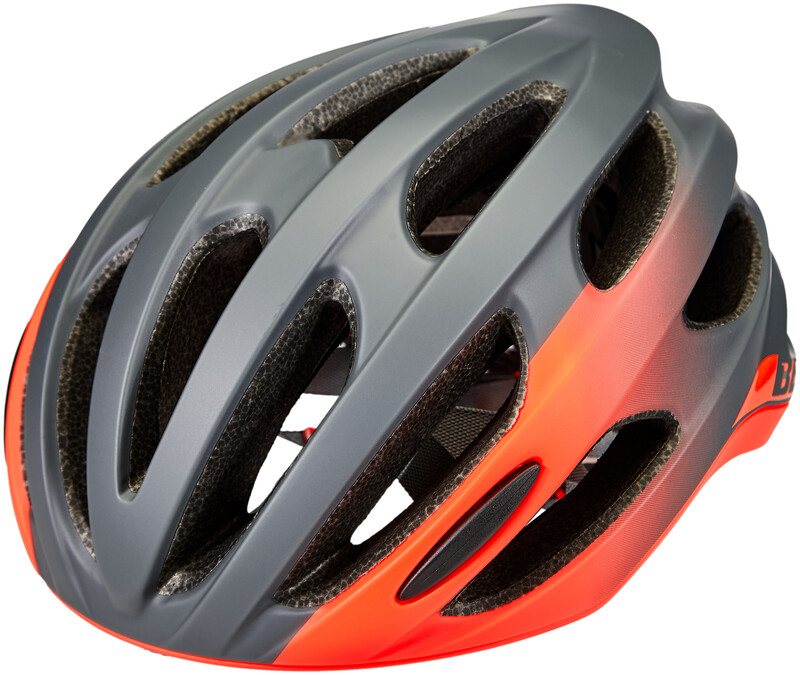 Bell Formula Kask, matte/gloss gray/infrared L 58-62cm 2020 Kaski szosowe 210174-026