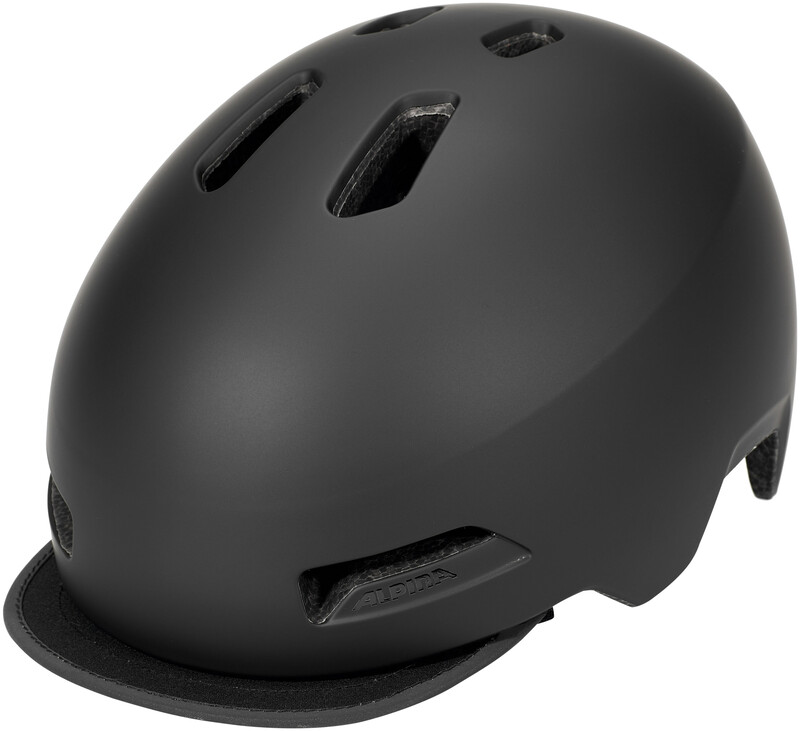 Alpina Brooklyn Helmet, black matt 52-57cm 2021 Kaski rowerowe 9758130