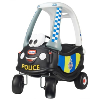 Little Tikes Jeździk Patrol Policji Samochód Cozy Coupe Radiowóz 172984E3