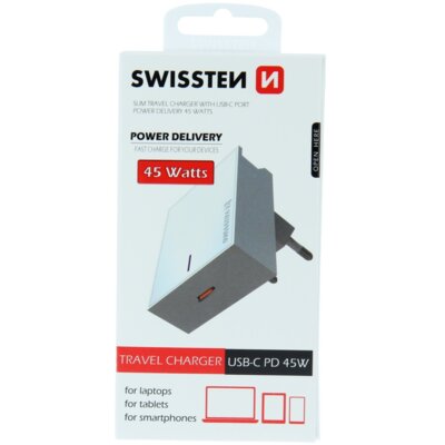 SWISSTEN Zasilacz PD 3.0 45 W biały 22050400